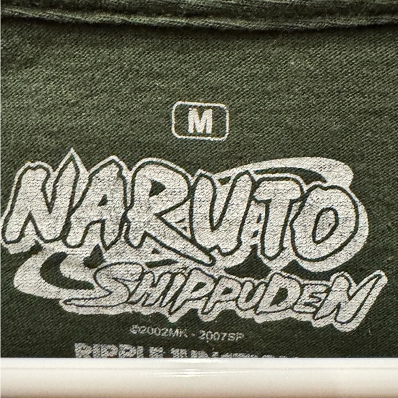 Naruto Graphic T-Shirt in Green MEDIUM - Picture 3 of 4